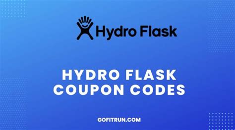 50% Off Hydro Flask Coupon Codes → 5 Active | January 2025 50% Off Hydro Flask Coupon Codes → 5 Active | January 2025