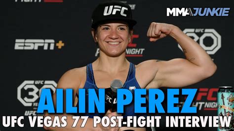 Ailin Perez Twerks On Daniel Cormier After Setting Takedown Record In Ailin Perez Twerks On Daniel Cormier After Setting Takedown Record In