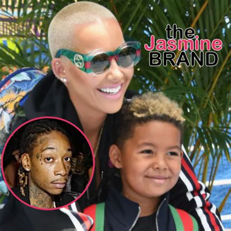 Amber Rose Shares Conversation Between Her Wiz Khalifa S 9 Year Old
