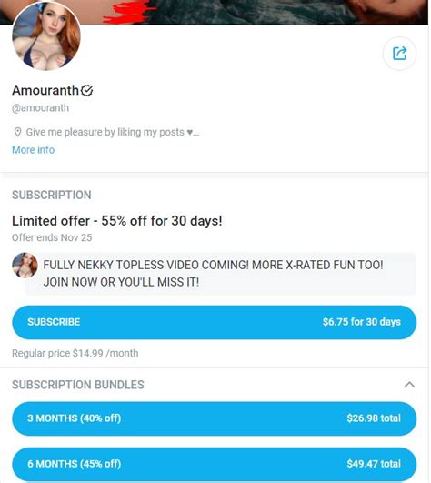 Amoranth Only Fans