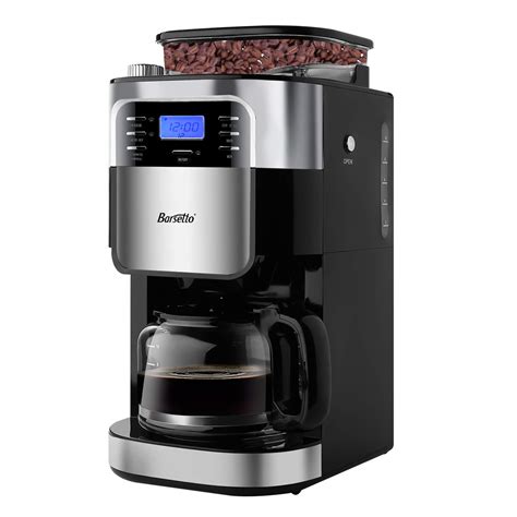 Barsetto Coffee Maker With Grinder Grind And Brew Automatic Coffee Barsetto Coffee Maker With Grinder Grind And Brew Automatic Coffee