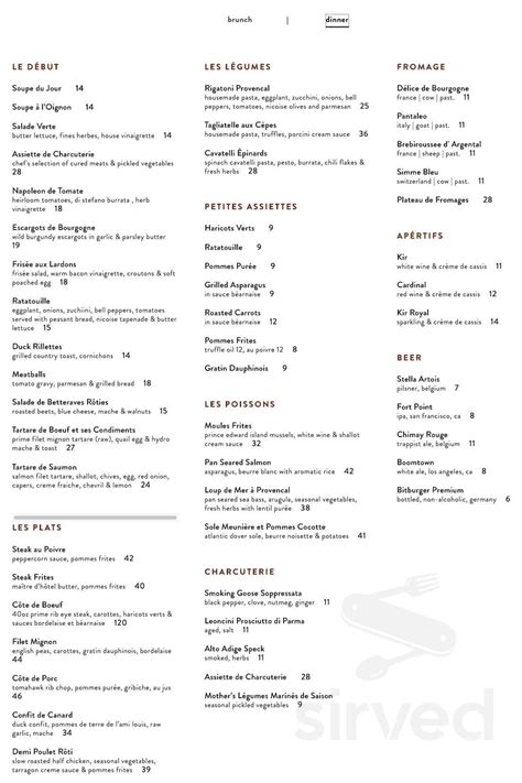 Cafe Stella Los Angeles Menus And Pictures Cafe Stella Los Angeles Menus And Pictures