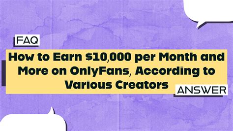 How To Make 10 000 A Month On Onlyfans According To Creators How To Make 10 000 A Month On Onlyfans According To Creators