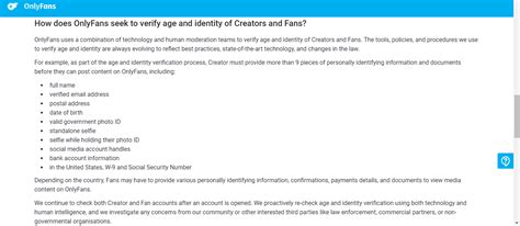 Onlyfans Terms Of Service