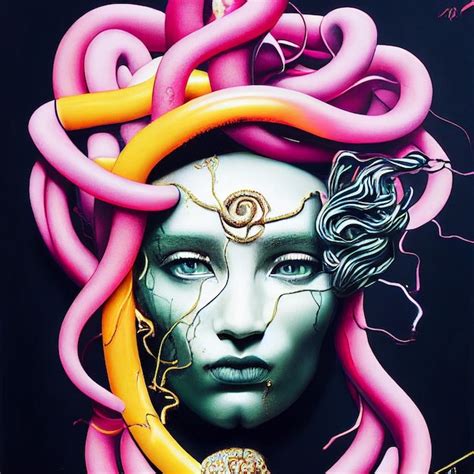 Premium Photo Medusa Portrait Woman With Snakes On Her Head Premium Photo Medusa Portrait Woman With Snakes On Her Head