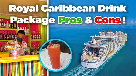 Royal Caribbean Drink Package Pros Cons Youtube Royal Caribbean Drink Package Pros Cons Youtube